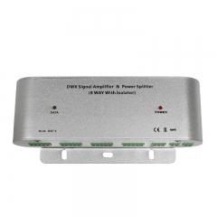 Amplificador de señal de amplificador de señal DMX/RDM con divisor de potencia