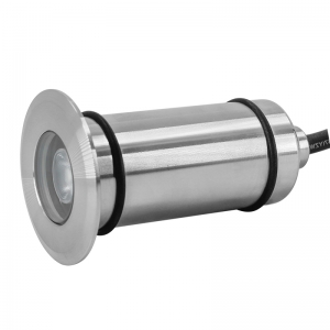 304ss/316SS 10w 62mm diámetro DMX512 fuente lámpara para piscina RGBW Led luz subacuática
         