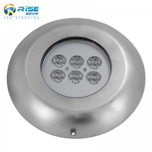 Foco LED para piscina exterior 24W 316L acero inoxidable IP68 
