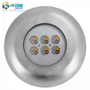 Foco LED para piscina exterior 24W 316L acero inoxidable IP68 
