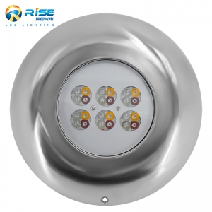 Foco LED para piscina exterior 24W 316L acero inoxidable IP68 