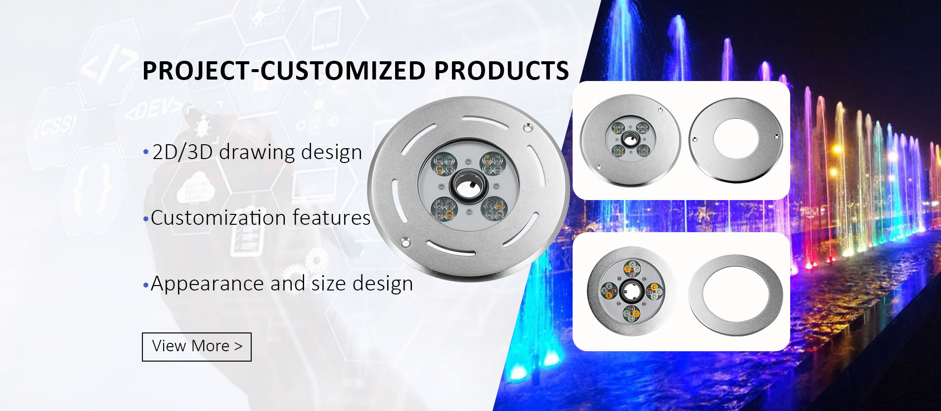 Professional LED Underwater Pool Lights Suppliers