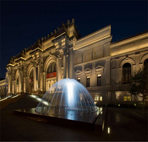 Luz de la fuente 316ss aplicada en el museo de arte metropolitano de los EE. UU.